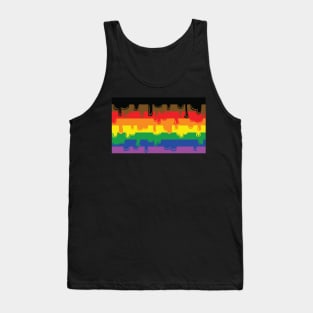 Dripping Queer BIPOC Pride Tank Top
